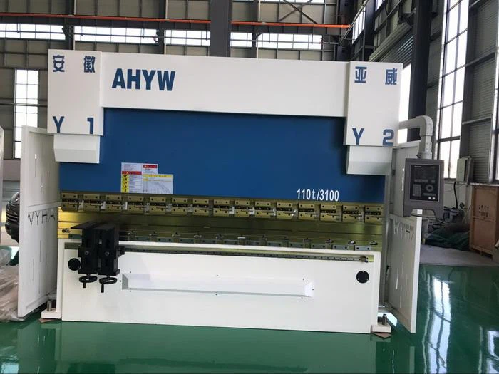 Yawei 110T 3m CNC Press brake 4 axis AHYW sheet metal bending machine china suppliers