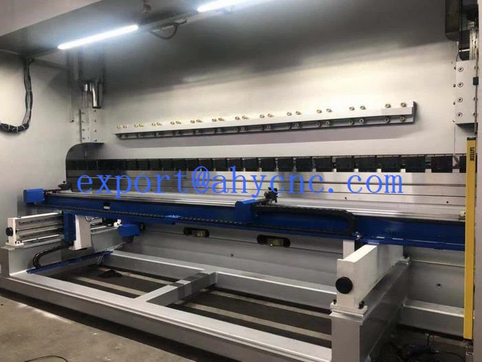 China Yawei 300T6M 6 axis CNC Press brake back gauge Italy made ESA S640 DSP MCS laser guarding 