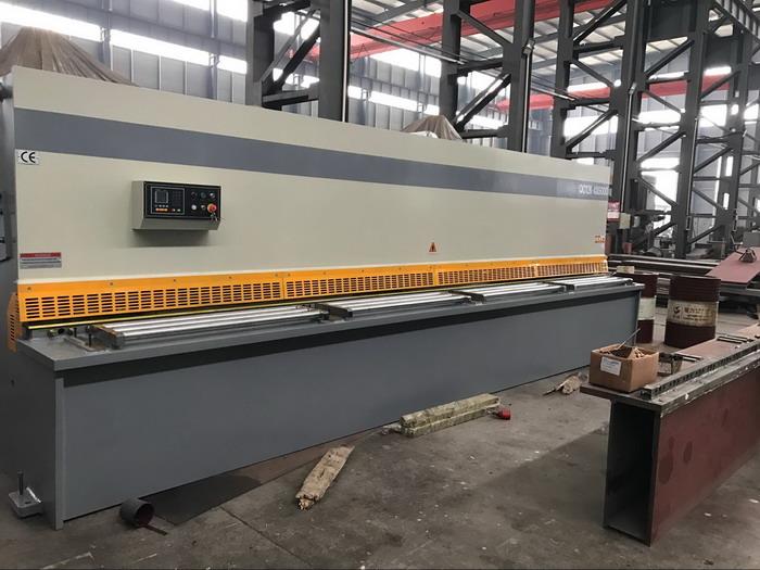 AHYW Yawei 20ft sheet metal guillotine thin steel plate cutting china factory