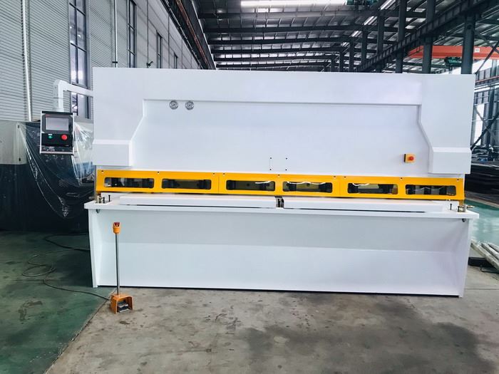 AHWY Yawei VR 3m CNC metal guillotine shear Italy ESA S625 DELEM DA360T 4 axis shear