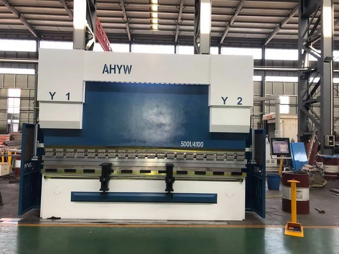 AHYW Yawei 500T4m PBA PBH large CNC press brakes DELEM DA58T made in china factory